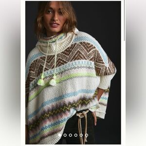 Anthropologie NWT Two-Piece Hoodie Sweater Size XS/S